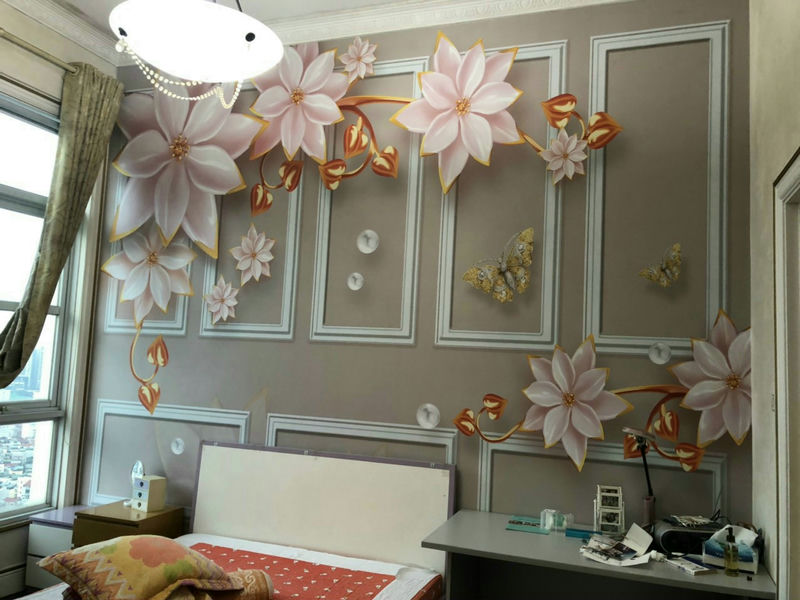 Tranh 3D dán tường đẹp
