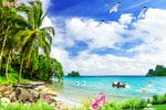 Tranh 3D - Mẫu biển