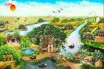 TRANH 3D - MẪU ĐỒNG QUÊ VIỆT NAM