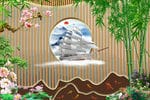 TRANH 3D - MẪU LAM SÓNG